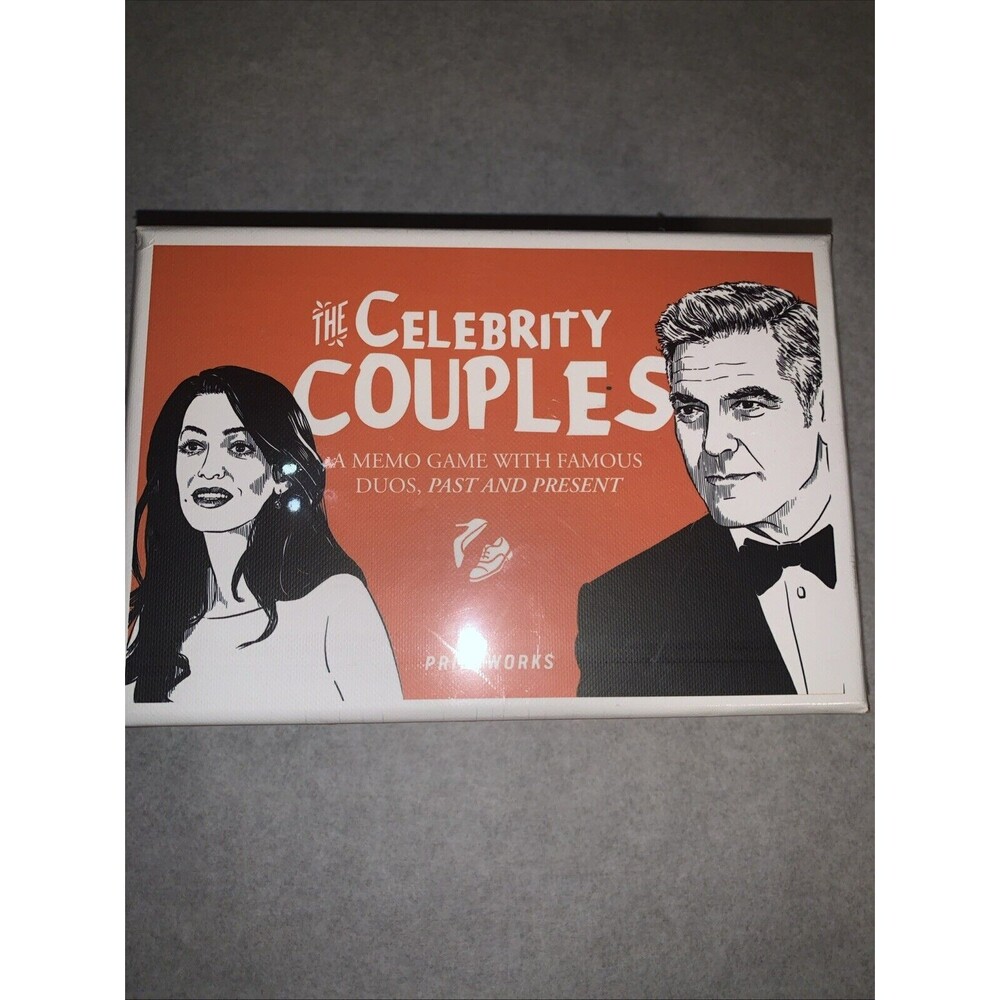 The Celebrity Couples‎ Memory Game Complete 2017 1st Edition Brand New Sealed